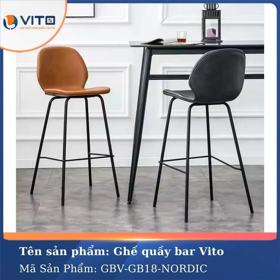 GHẾ QUẦY BAR GBV-GB18 NORDIC 6 Ghế quầy bar GBV-GB18 NORDIC - Ảnh 6
