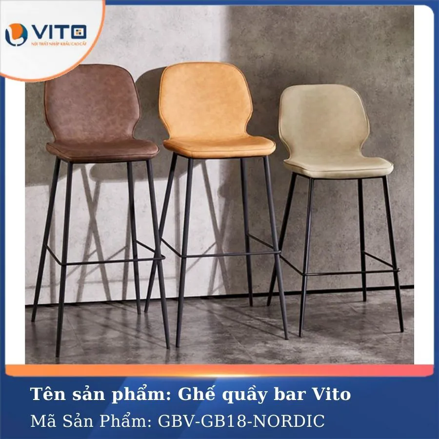 GHẾ QUẦY BAR GBV-GB18 NORDIC 7 Ghế quầy bar GBV-GB18 NORDIC - Ảnh 7