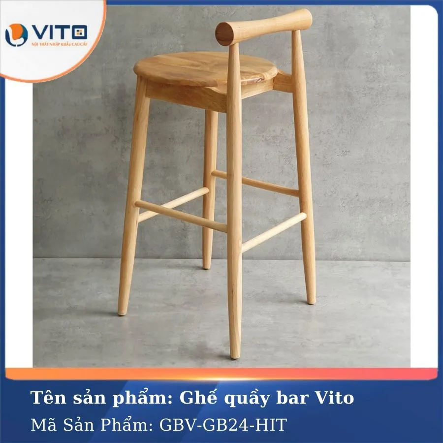GHẾ BAR VITO GBV-GB24 HIT 6 Ghế bar Vito GBV-GB24 HIT - Ảnh 6