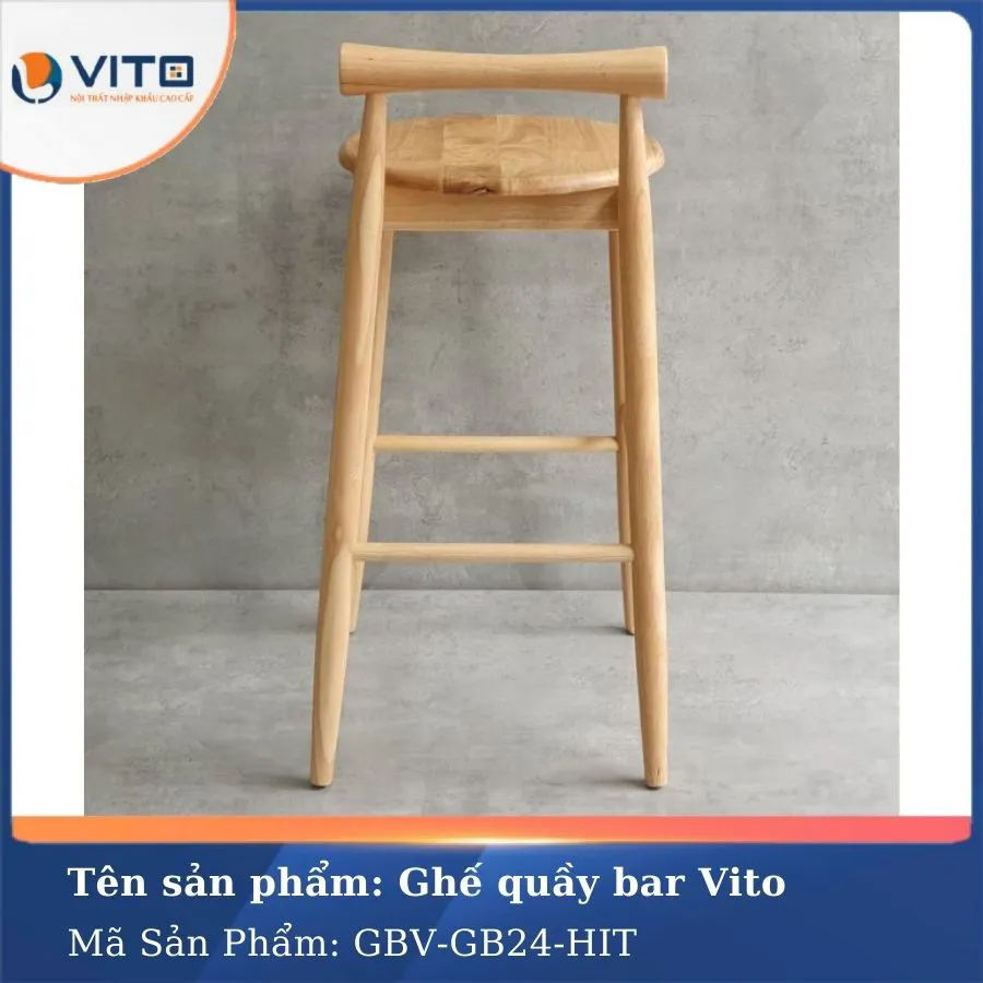 GHẾ BAR VITO GBV-GB24 HIT 8 Ghế bar Vito GBV-GB24 HIT - Ảnh 8