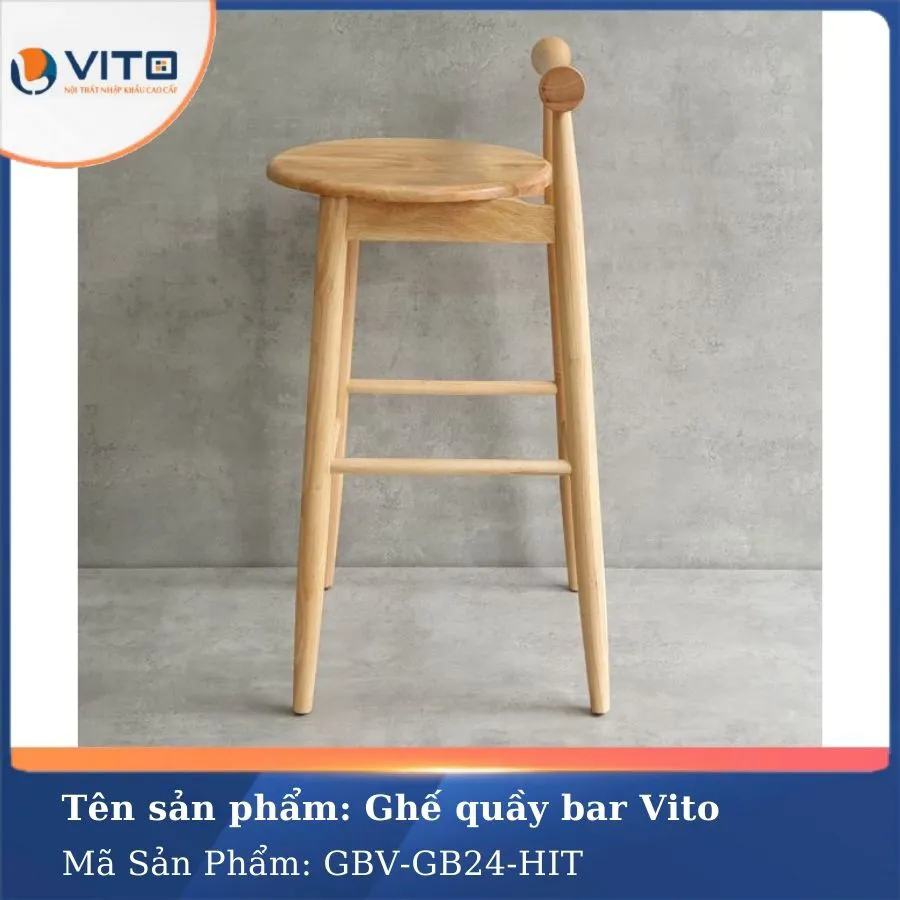 GHẾ BAR VITO GBV-GB24 HIT 7 Ghế bar Vito GBV-GB24 HIT - Ảnh 7
