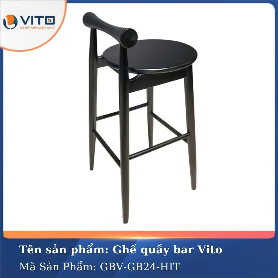 GHẾ BAR VITO GBV-GB24 HIT 4 Ghế bar Vito GBV-GB24 HIT - Ảnh 4