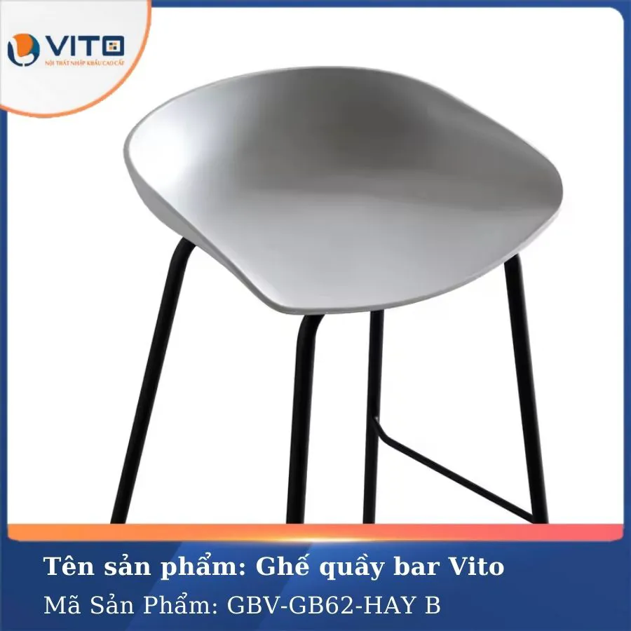 GHẾ BAR NHẬP KHẨU GBV-GB62 HAY B 3 Ghế bar nhập khẩu GBV-GB62 HAY B - Ảnh 3