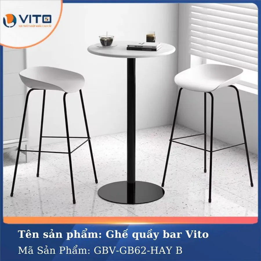 GHẾ BAR NHẬP KHẨU GBV-GB62 HAY B 4 Ghế bar nhập khẩu GBV-GB62 HAY B - Ảnh 4