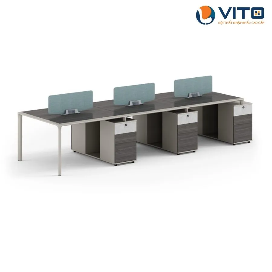 Module bàn làm việc 6 người MDV-Z68-3812