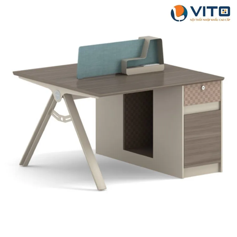 Module bàn làm việc 2 người MDV-Z66B-1212