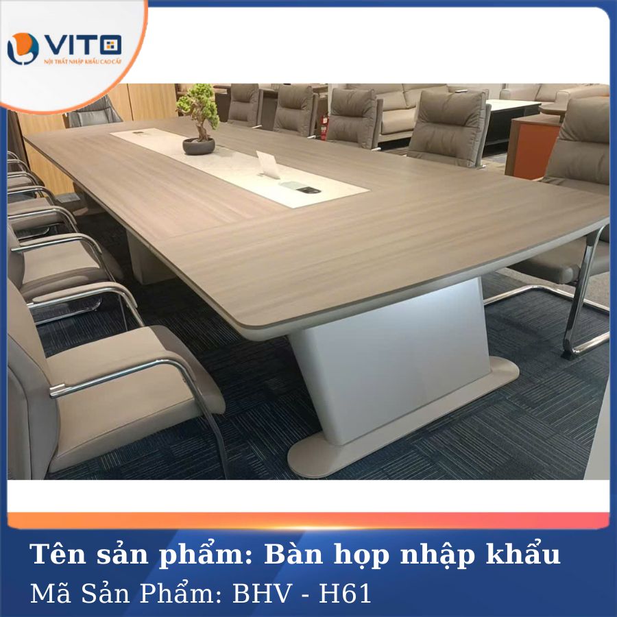 BÀN HỌP NHẬP KHẨU CAO CẤP VITO BHV-H61 6 Bàn họp nhập khẩu cao cấp Vito BHV-H61 - Ảnh 6
