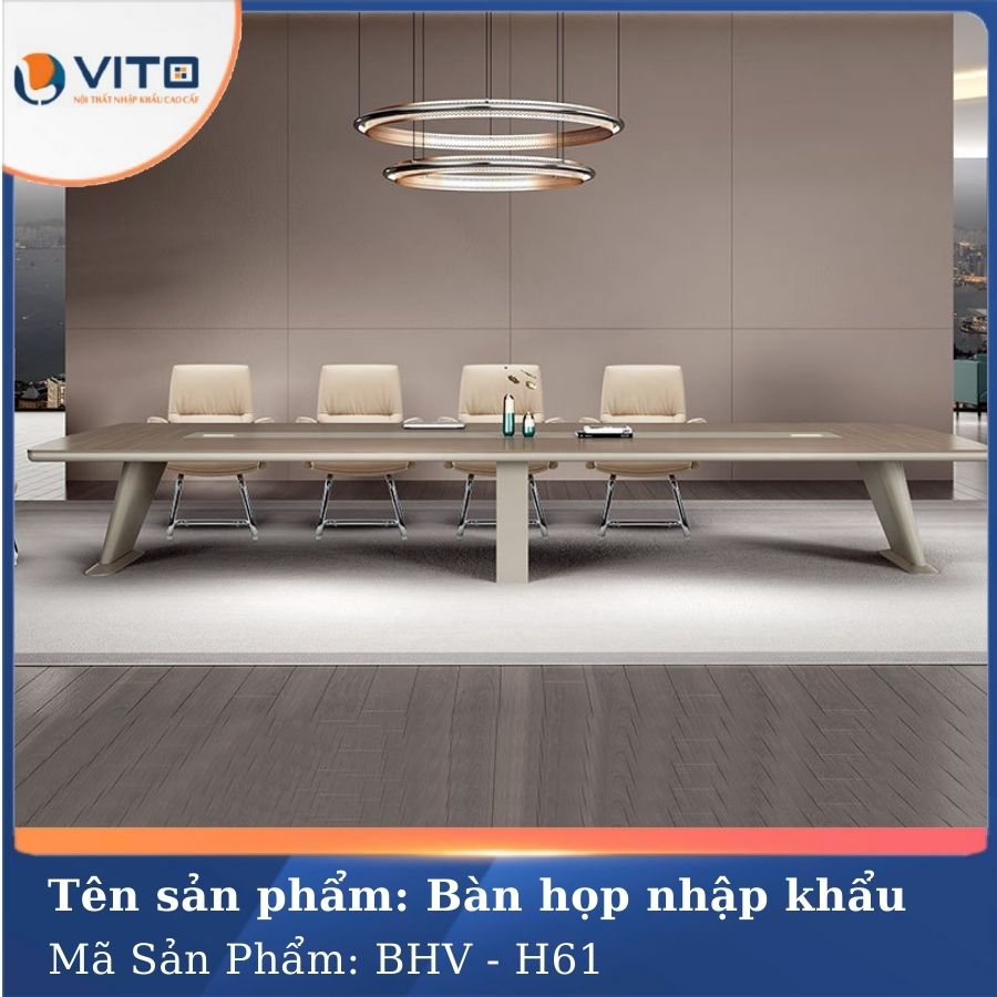 BÀN HỌP NHẬP KHẨU CAO CẤP VITO BHV-H61 3 Bàn họp nhập khẩu cao cấp Vito BHV-H61 - Ảnh 3