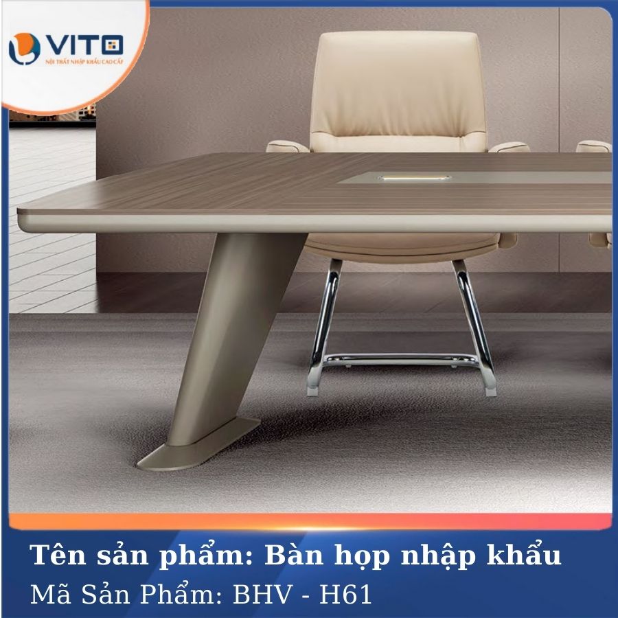 BÀN HỌP NHẬP KHẨU CAO CẤP VITO BHV-H61 4 Bàn họp nhập khẩu cao cấp Vito BHV-H61 - Ảnh 4
