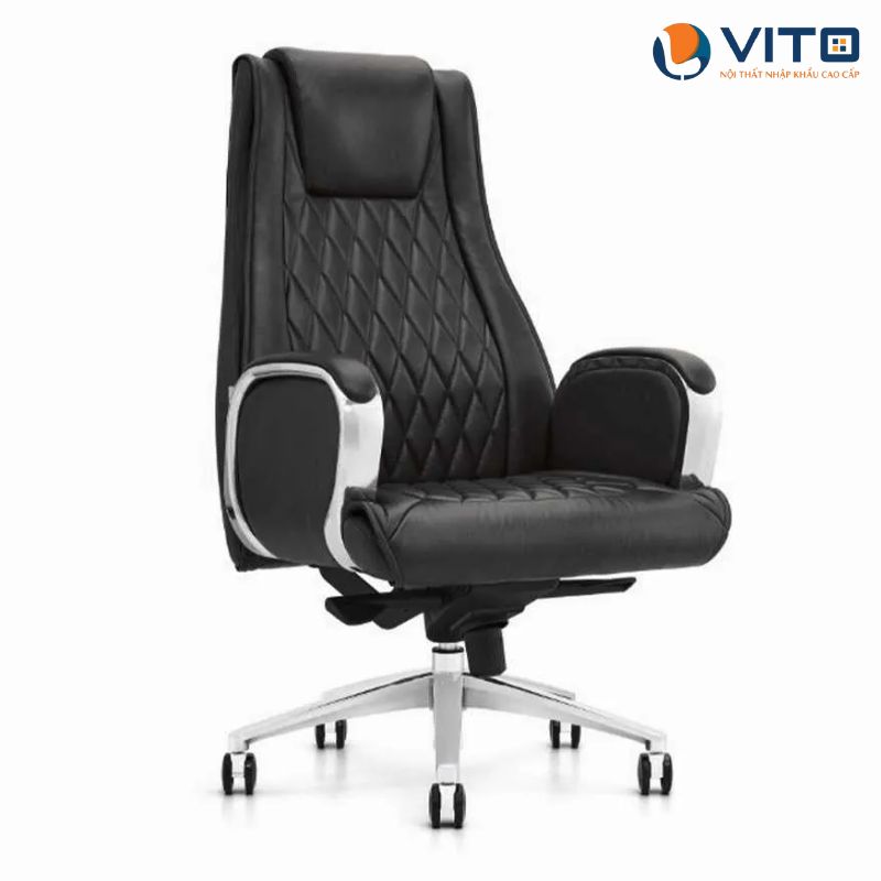 Ghế lãnh đạo da bò Vito GLDV-YS1202D