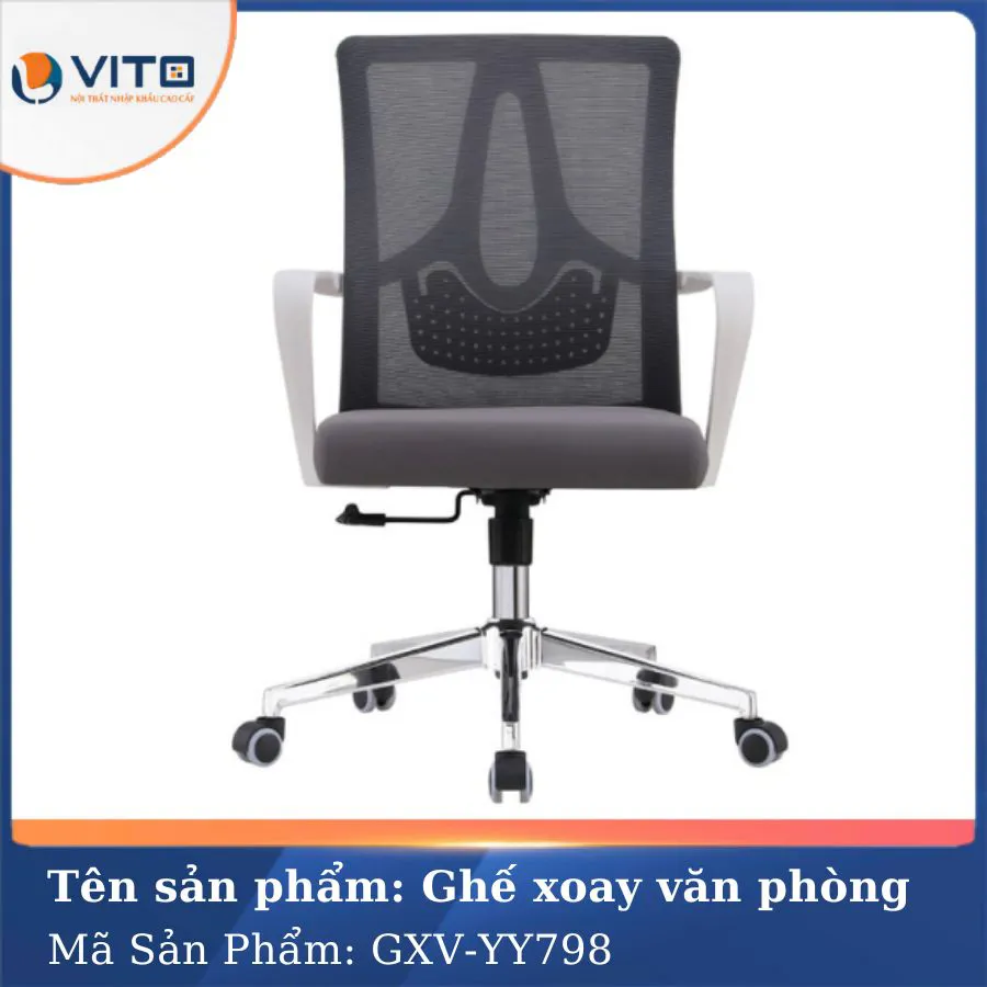 GHẾ XOAY VĂN PHÒNG GXV-YY798 5 Ghế xoay văn phòng GXV-YY798 - Ảnh 5