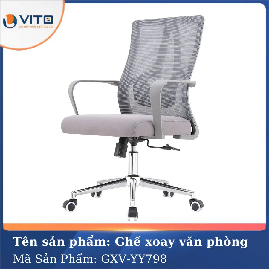 GHẾ XOAY VĂN PHÒNG GXV-YY798 3 Ghế xoay văn phòng GXV-YY798 - Ảnh 3