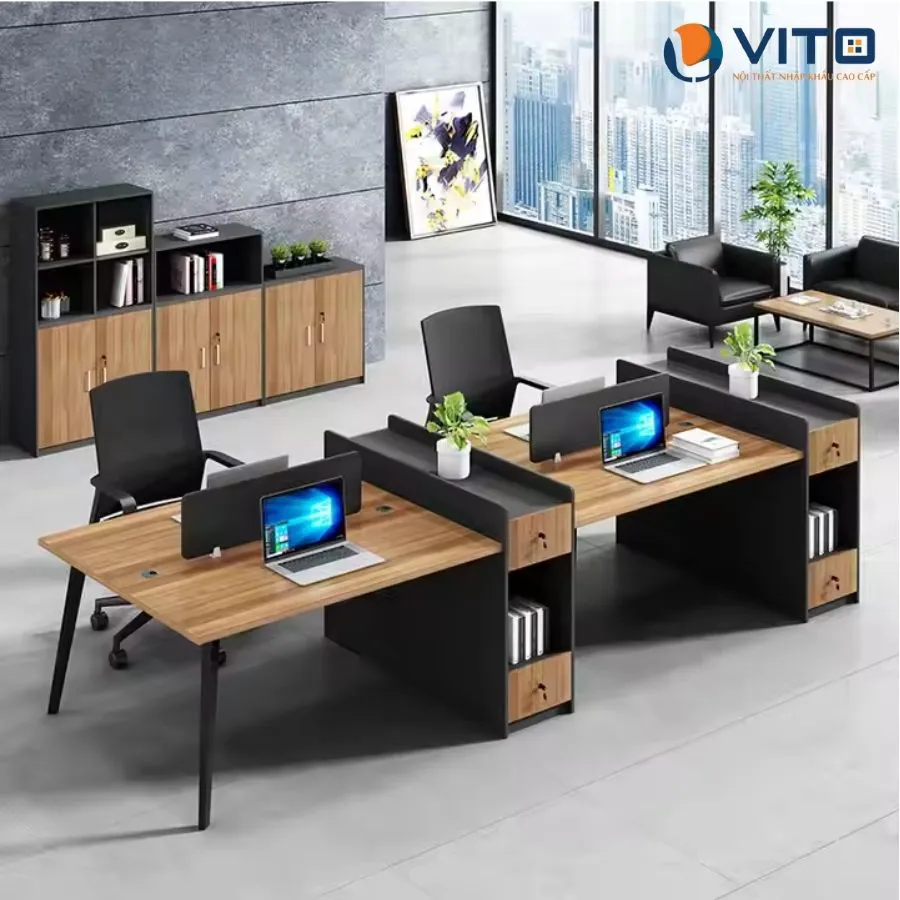Module bàn làm việc 4 người MDV-TB02