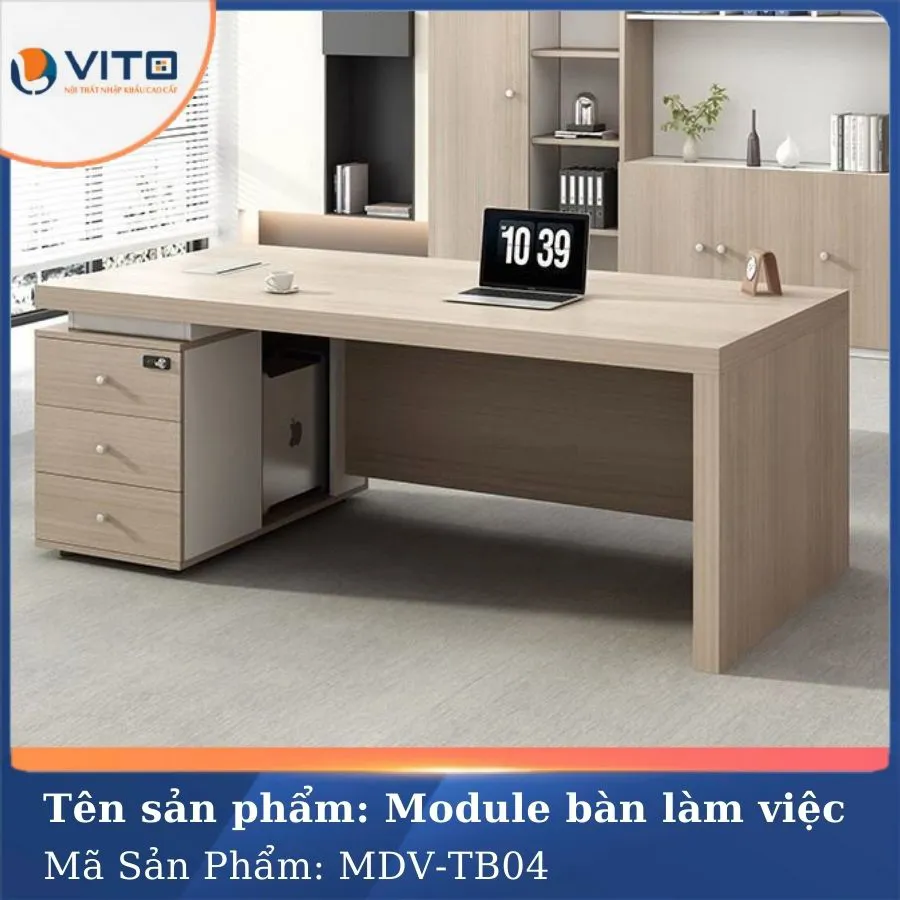 MODULE BÀN LÀM VIỆC 4 NGƯỜI MDV-TB04 6 Module bàn làm việc 4 người MDV-TB04 - Ảnh 6