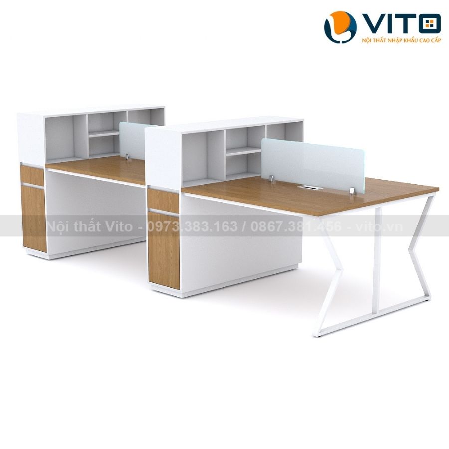 Module bàn làm việc 4 người MDV-SK04T