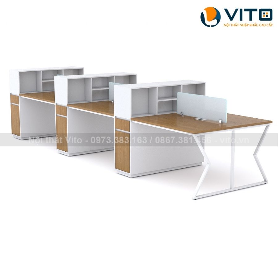 Module bàn làm việc 6 người MDV-SK06T