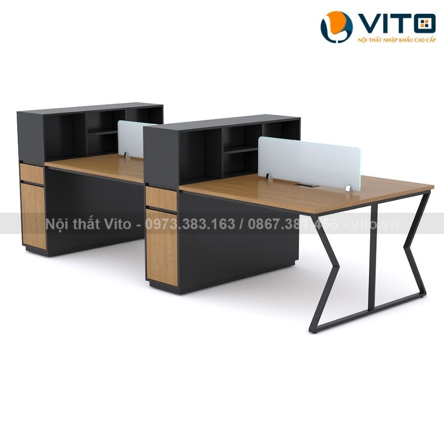 Module bàn làm việc 4 người MDV-SK04D