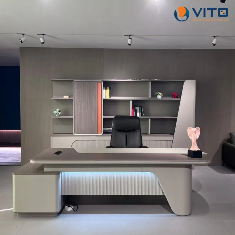 TỦ LÃNH ĐẠO VITO TLDV-02B2420 4 Tủ lãnh đạo Vito TLDV-02B2420 - Ảnh 4