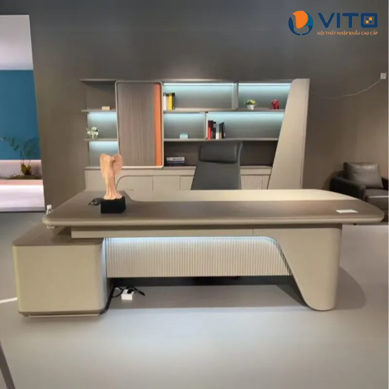 TỦ LÃNH ĐẠO VITO TLDV-02B2420 3 Tủ lãnh đạo Vito TLDV-02B2420 - Ảnh 3