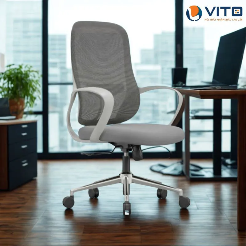 GHẾ XOAY VĂN PHÒNG GXV-B2505G 9 Ghế xoay văn phòng GXV-B2505G - Ảnh 9