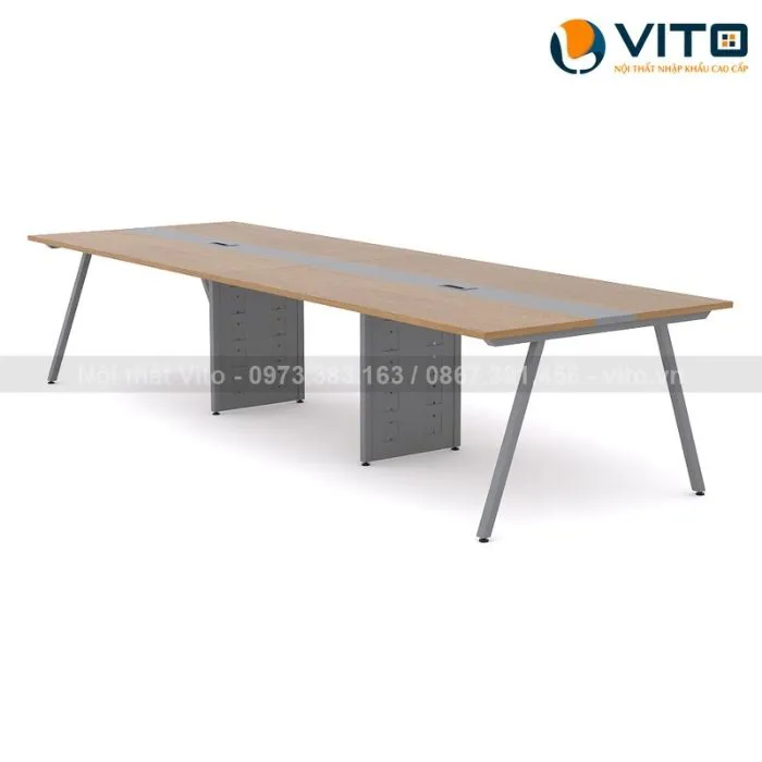 Module bàn làm việc chân sắt MDV-CH8D-3