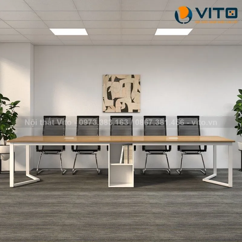 MODULE BÀN LÀM VIỆC CHÂN CHỮ M MDV-MH8T 4 Module bàn làm việc chân chữ M MDV-MH8T - Ảnh 4