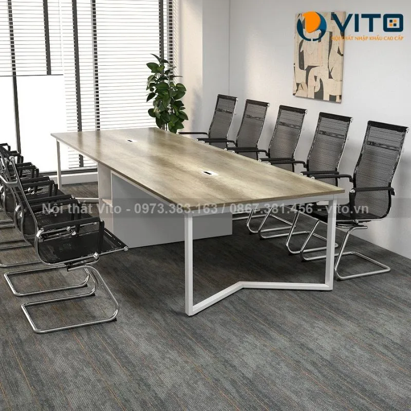 MODULE BÀN LÀM VIỆC CHÂN CHỮ M MDV-MH8T 8 Module bàn làm việc chân chữ M MDV-MH8T - Ảnh 8