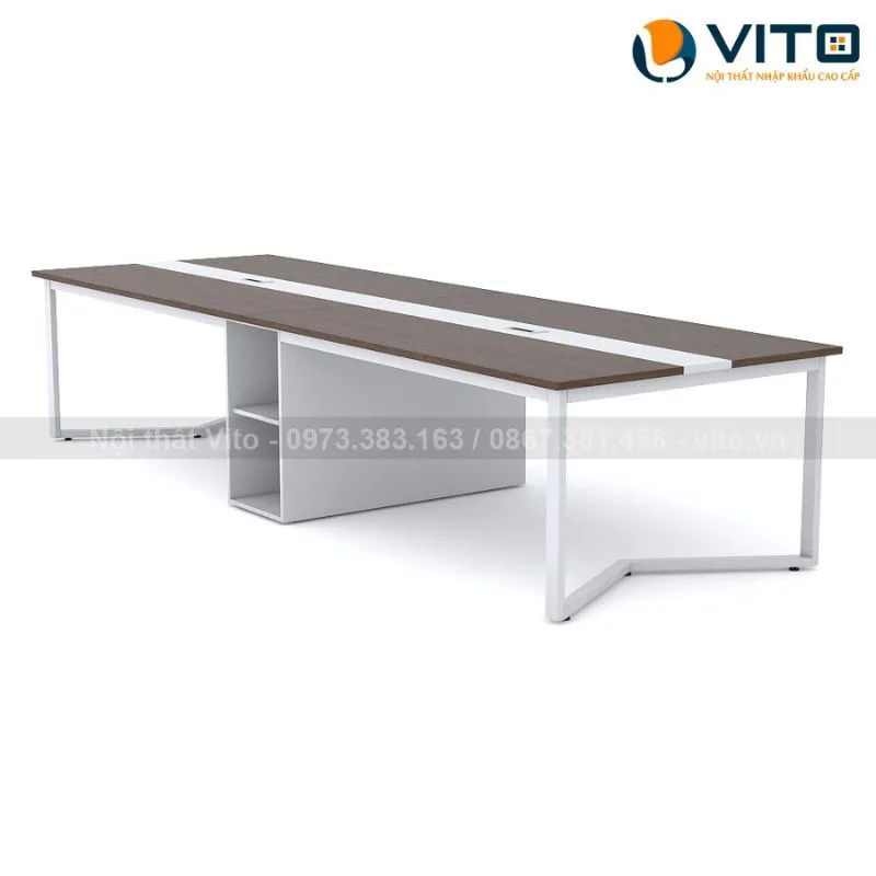 Module bàn làm việc chân chữ M MDV-MH8T-3