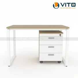 Bàn làm việc nhân viên khung sắt