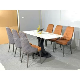 bộ bàn ăn 6 ghế gia đình