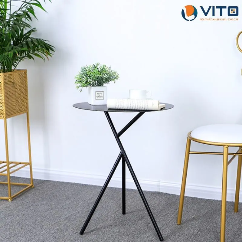 BÀN CAFE KHUNG THÉP VITO BCF-HK1 6 Bàn cafe khung thép Vito BCF-HK1 - Ảnh 6