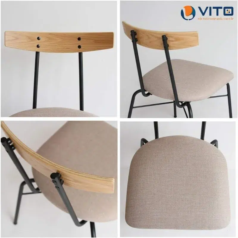 GHẾ QUÁN CAFE VITO GA-HK22 6 Ghế quán cafe Vito GA-HK22 - Ảnh 6