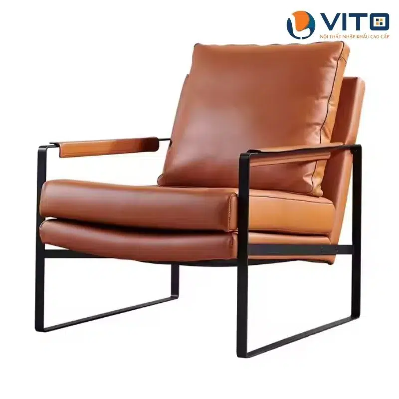 Ghế sofa đơn da Vito SF-HK01