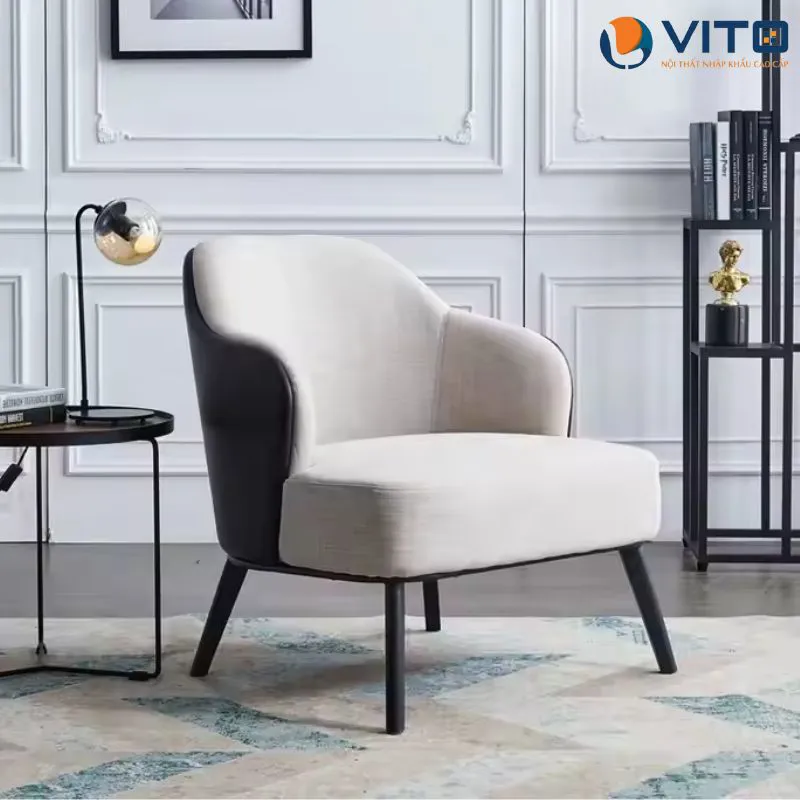 Sofa đơn nỉ Vito SF-HK17