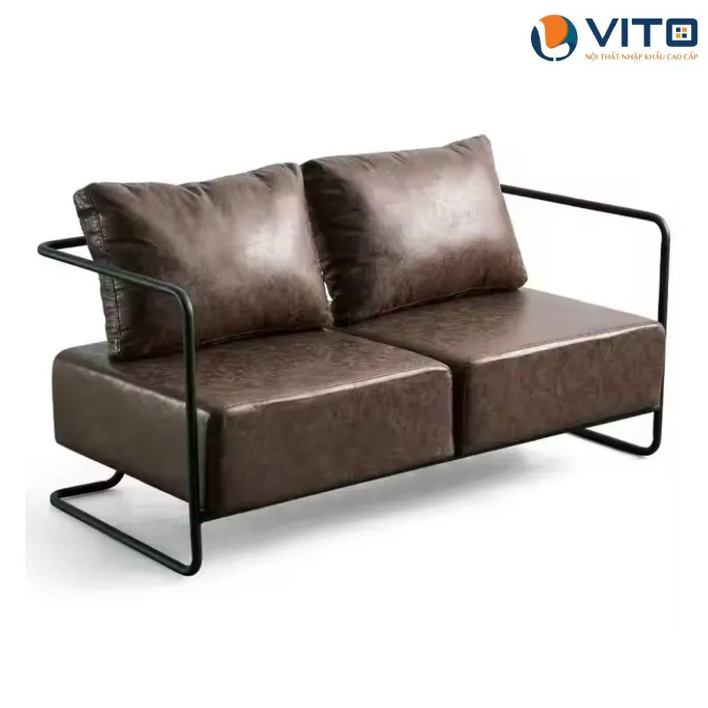 Sofa văng da Vito SF-HK18
