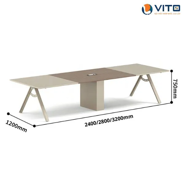 BÀN HỌP VITO BHV-H66-2412 2 Bàn họp Vito BHV-H66-2412 - Ảnh 2