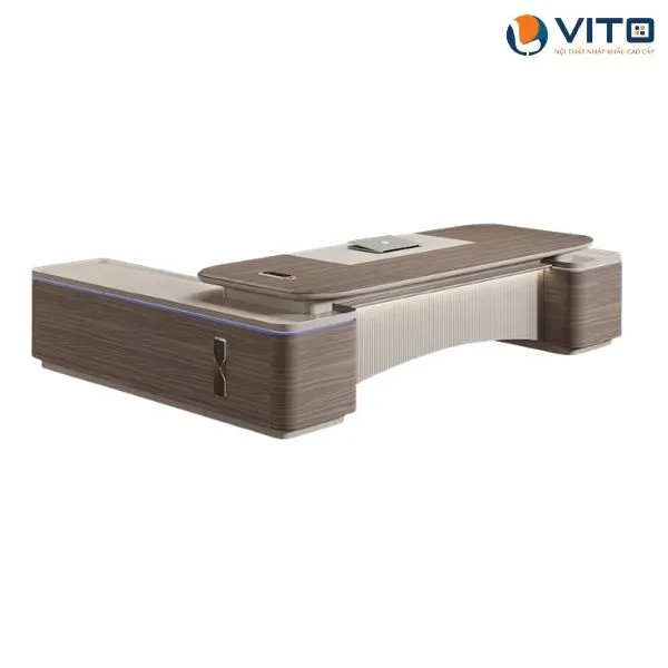 BÀN LÃNH ĐẠO VITO BLDV-01T3224 2 Bàn lãnh đạo Vito BLDV-01T3224 - Ảnh 2