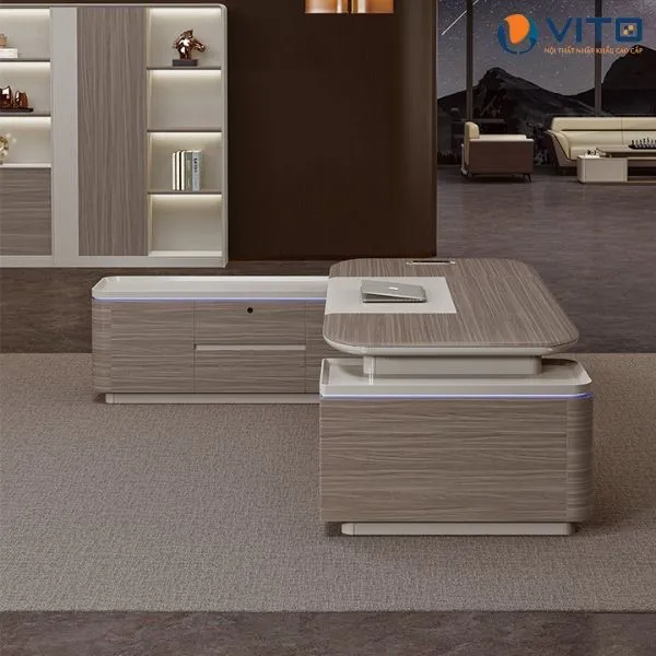 BÀN LÃNH ĐẠO VITO BLDV-01T3224 4 Bàn lãnh đạo Vito BLDV-01T3224 - Ảnh 4