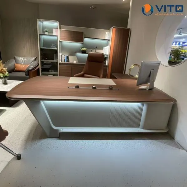 BÀN LÃNH ĐẠO VITO BLDV-04T2623 5 Bàn lãnh đạo Vito BLDV-04T2623 - Ảnh 5