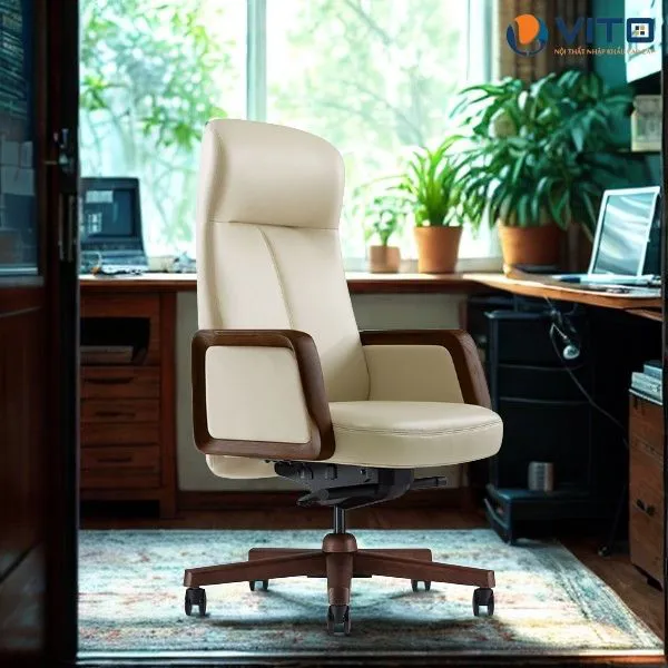 GHẾ LÃNH ĐẠO VITO GLDV-A2560-B 6 Ghế lãnh đạo Vito GLDV-A2560-B - Ảnh 6