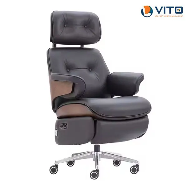 Ghế lãnh đạo da bò Vito GLDV-CDR01