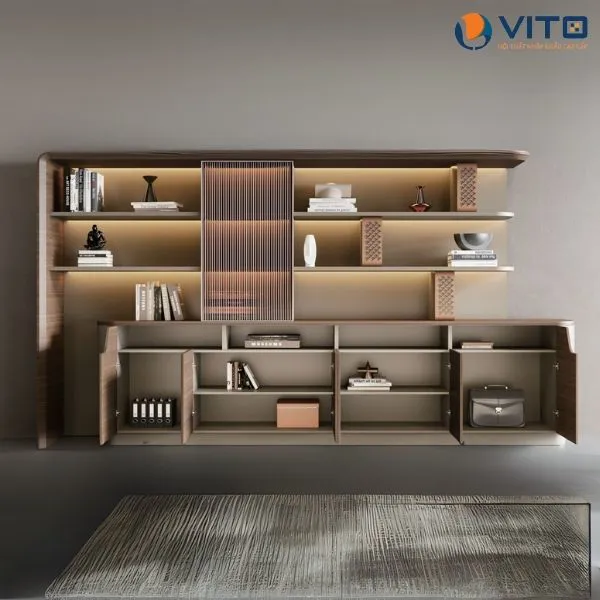 TỦ LÃNH ĐẠO VITO TLDV-JW82 2 Tủ lãnh đạo Vito TLDV-JW82 - Ảnh 2