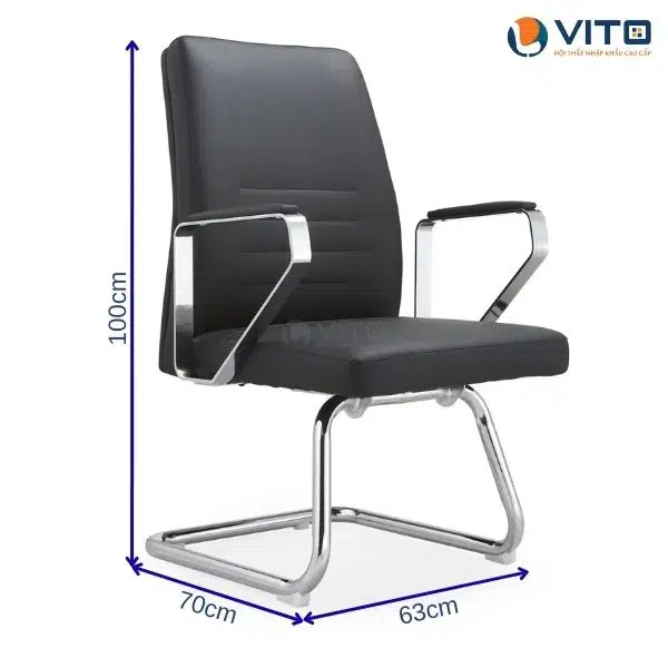 GHẾ CHÂN QUỲ DA VITO GQD-6994D 3 Ghế chân quỳ da Vito GQD-6994D - Ảnh 3