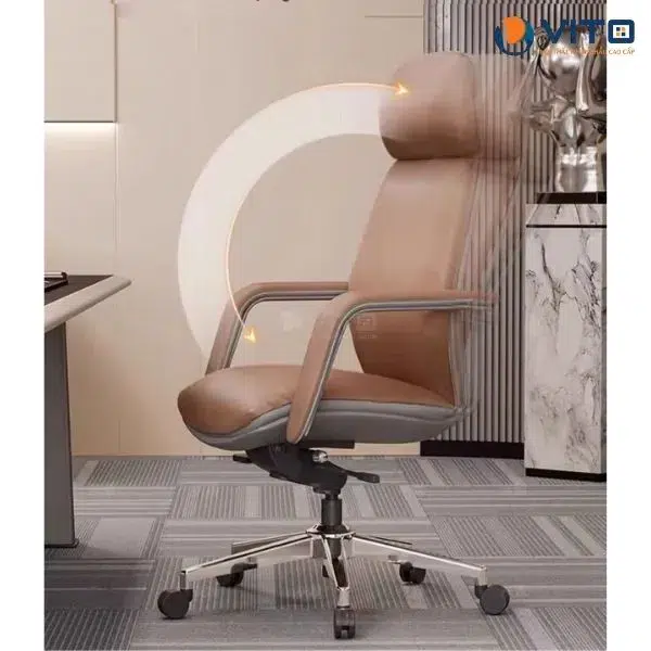 GHẾ GIÁM ĐỐC VITO GGDV-6823A 7 Ghế giám đốc Vito GGDV-6823A - Ảnh 7